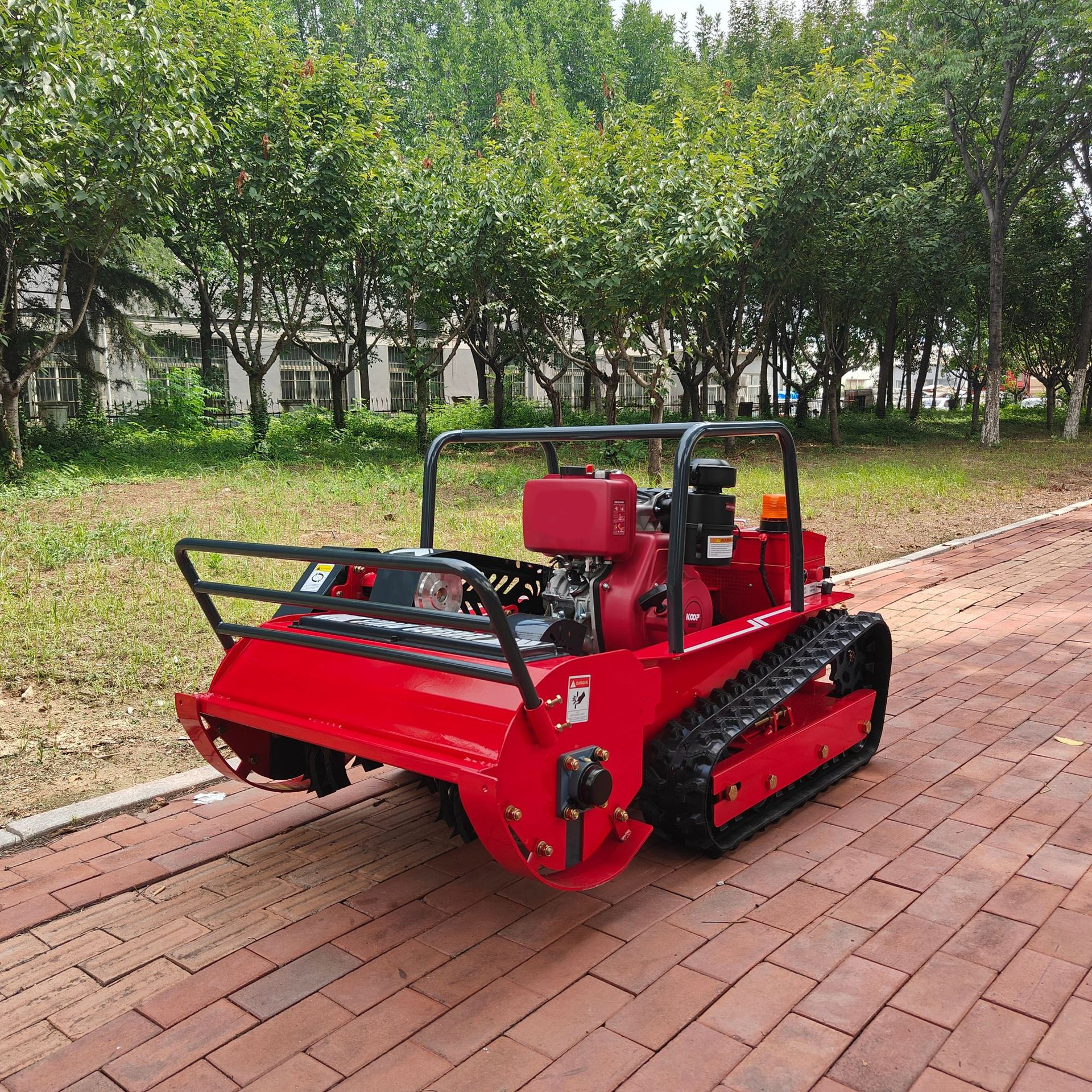 PANDA FORCE Heavy Duty Flail Mower — detail view